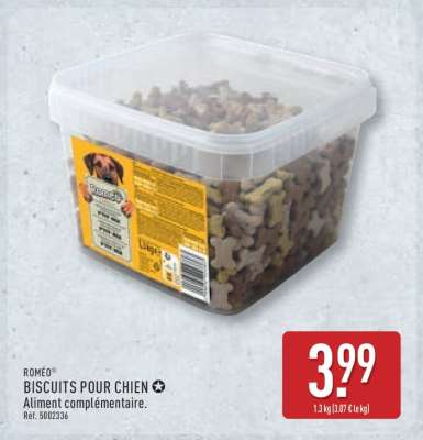 ROMÉO BISCUITS POUR CHIEN