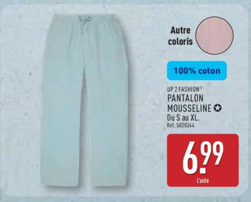 PANTALON MOUSSELINE