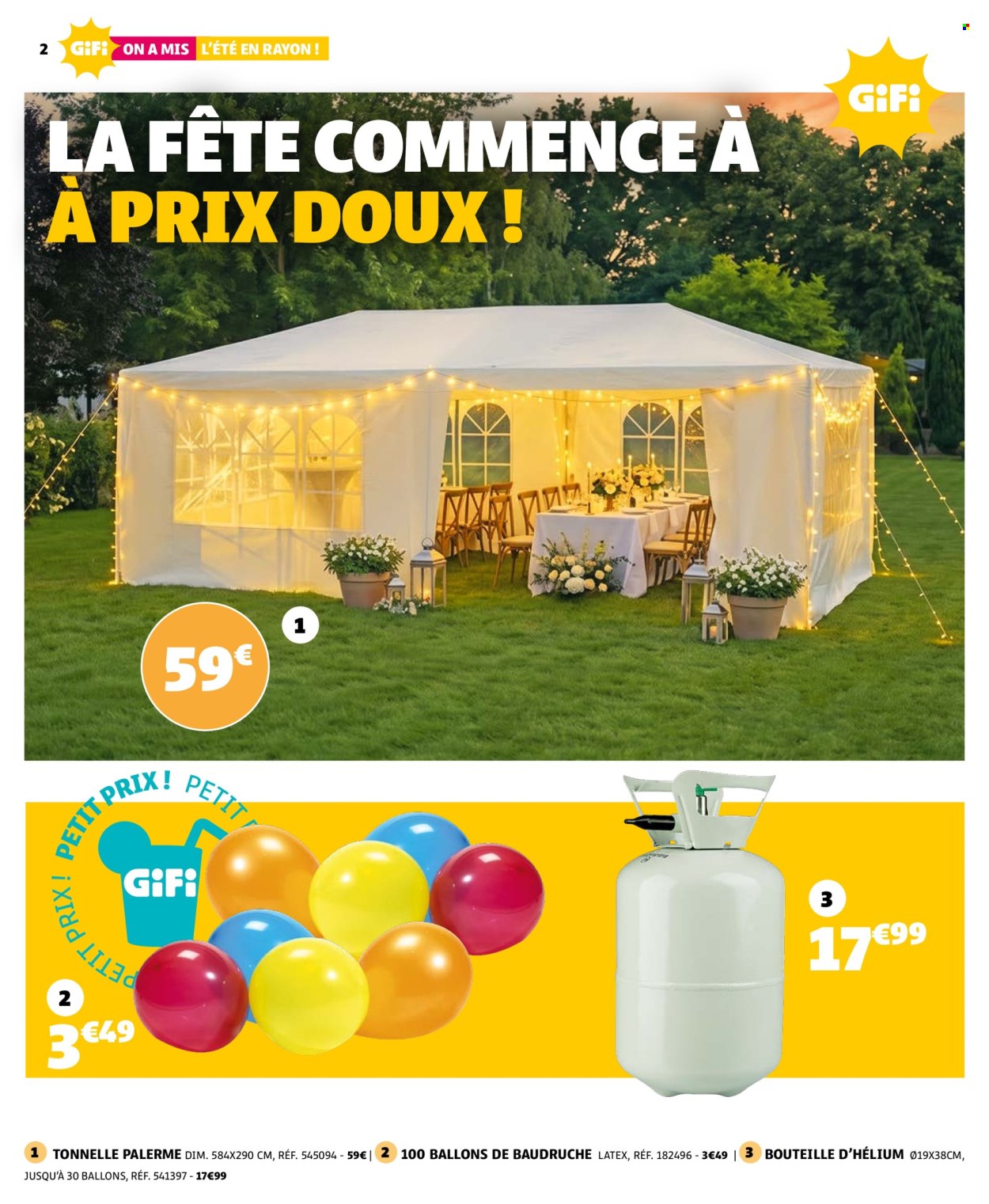 Catalogue GiFi - 26/05/2026 - 08/06/2026. Page 2