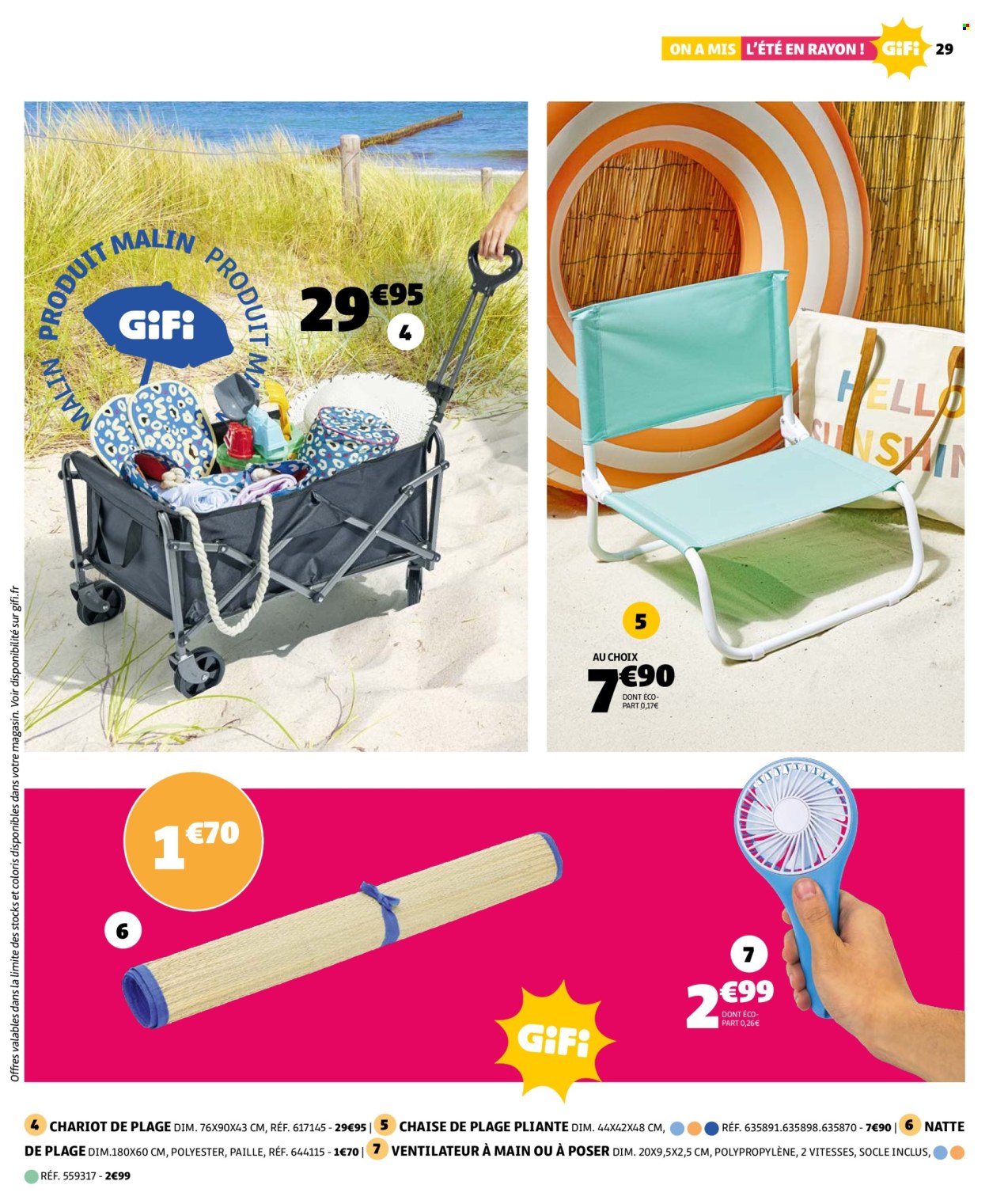Catalogue GiFi - 26/05/2026 - 08/06/2026. Page 29