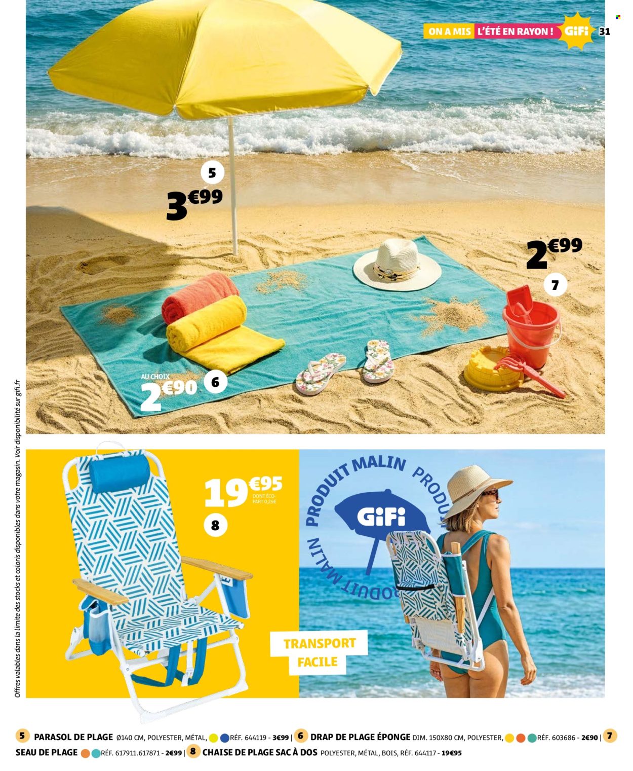 Catalogue GiFi - 26/05/2026 - 08/06/2026. Page 31