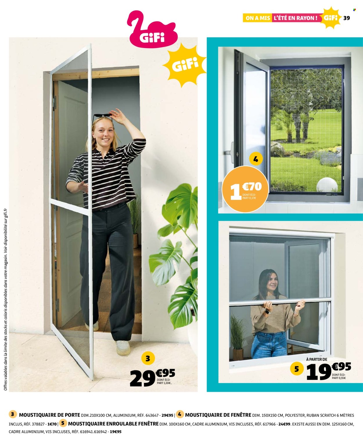 Catalogue GiFi - 26/05/2026 - 08/06/2026. Page 39