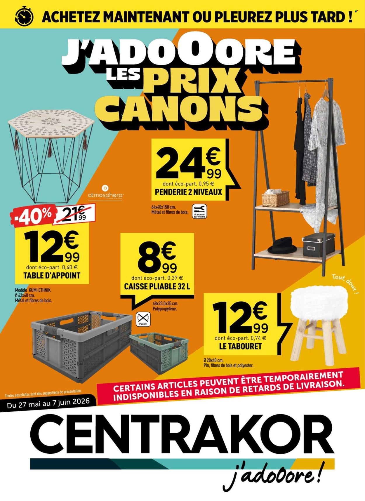 Catalogue Centrakor - 27/05/2026 - 07/06/2026. Page 1