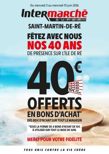 Catalogue Intermarché Super - 03/06/2026 - 10/06/2026.