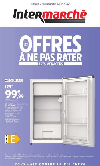 Catalogue Intermarché - 02/06/2026 - 14/06/2026.