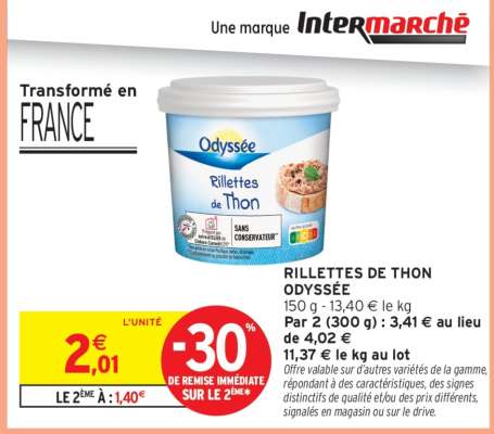 Rillettes de Thon Odyssée