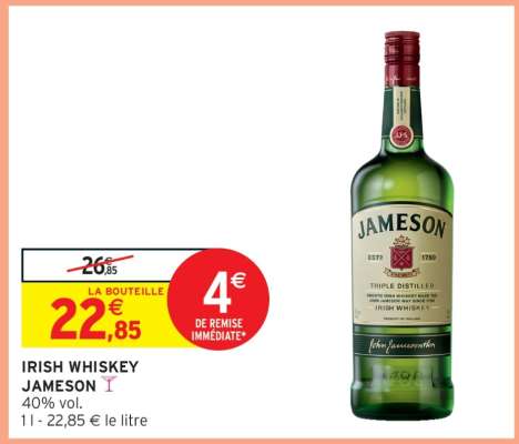 IRISH WHISKEY "JAMESON"