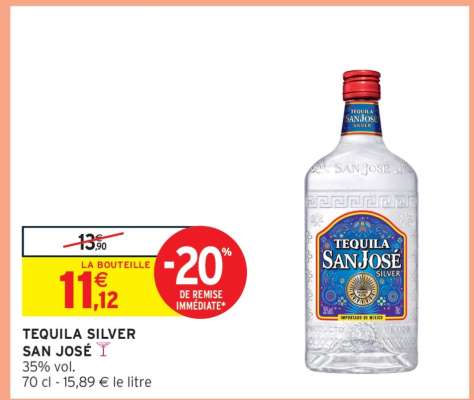 TEQUILA SILVER "SAN JOSE"