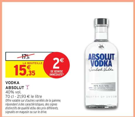 Vodka Absolut