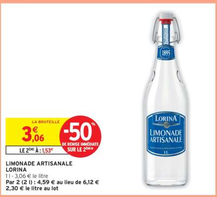 Limonade Artisanale Lorina