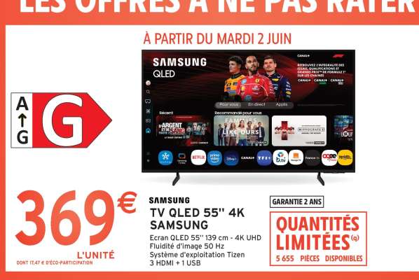 TV QLED 55'' 4K SAMSUNG