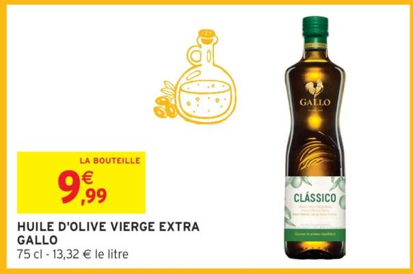 HUILE D'OLIVE VIERGE EXTRA GALLO