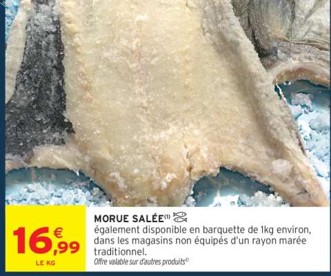 MORUE SALÉE