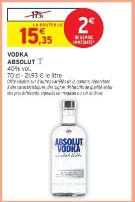 Vodka Absolut