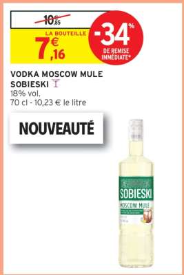 VODKA MOSCOW MULE SOBIESKI
