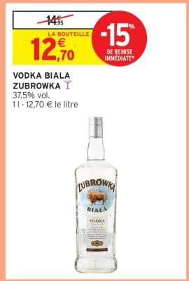VODKA BIALA ZUBROWKA