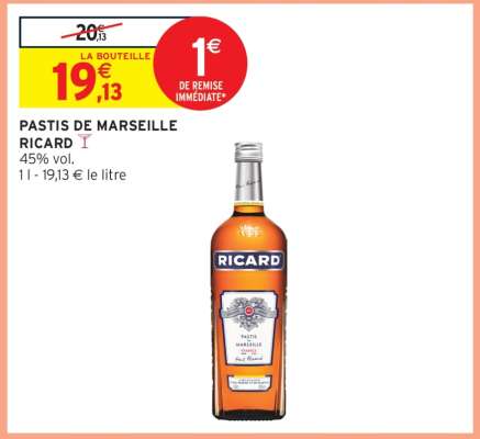 Pastis de Marseille 'Ricard'