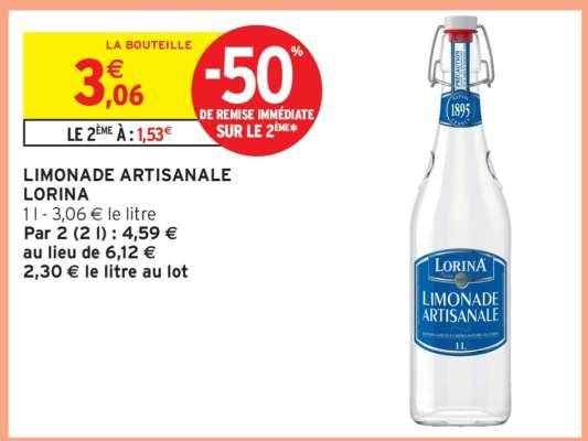 Limonade Artisanale Lorina
