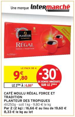 Café Moulu Régal Force et Tradition