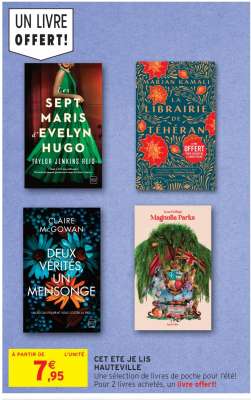 Sélection de livres de poche
