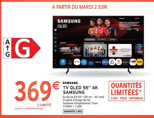 TV QLED 55'' 4K SAMSUNG