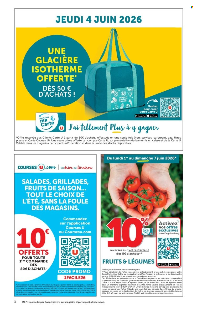 Catalogue SUPER U - 02/06/2026 - 14/06/2026. Page 2