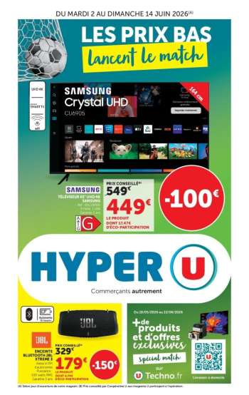 Catalogue HYPER U - 02/06/2026 - 14/06/2026.