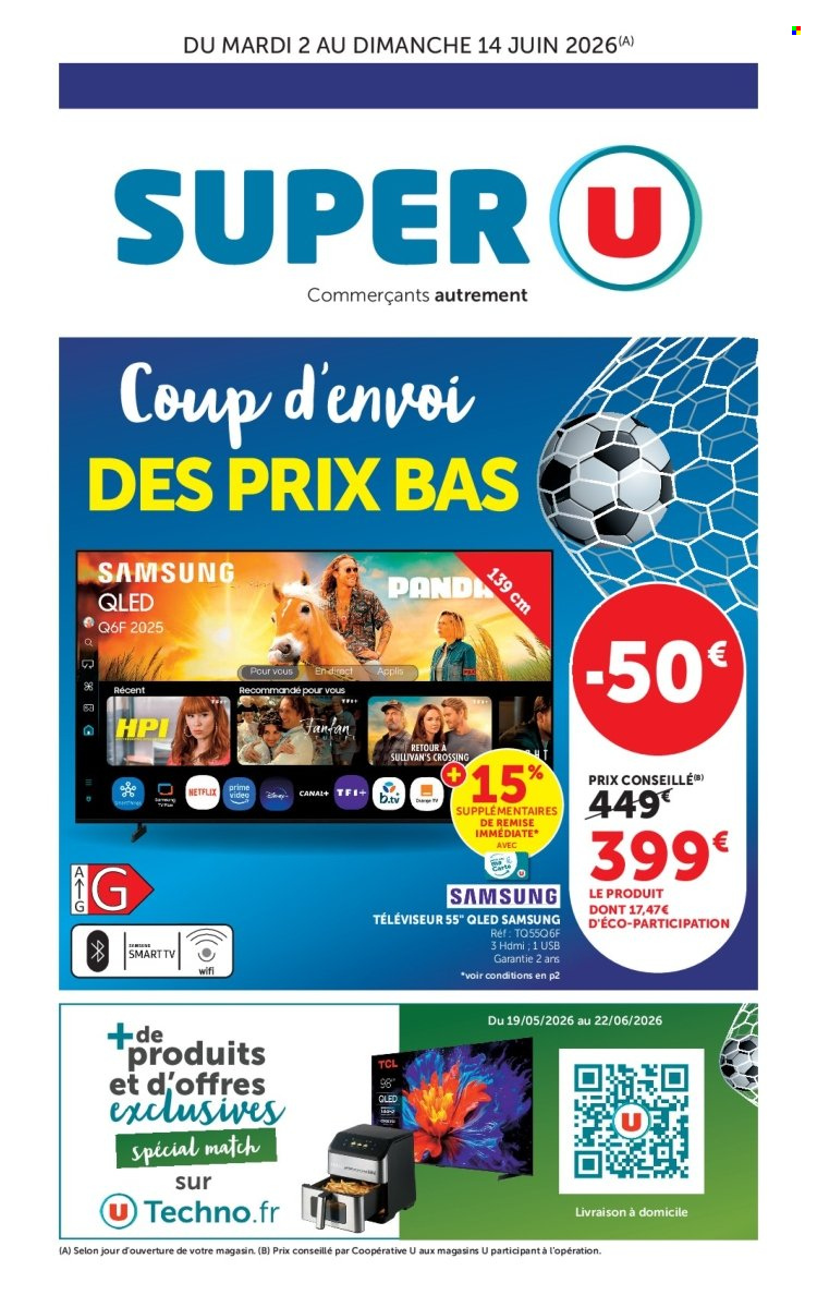 Catalogue SUPER U - 02/06/2026 - 14/06/2026. Page 1