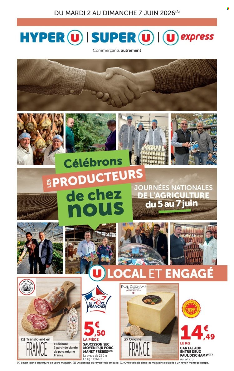 Catalogue Magasins U - 02/06/2026 - 07/06/2026. Page 1
