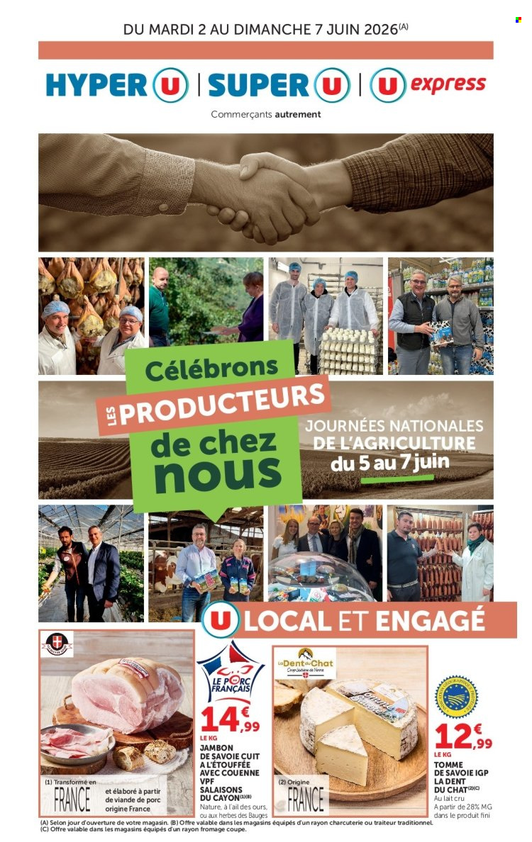 Catalogue Magasins U - 02/06/2026 - 07/06/2026. Page 1