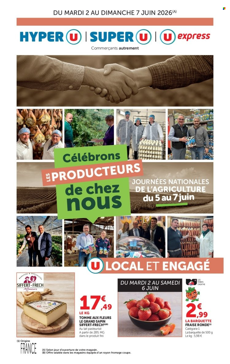 Catalogue Magasins U - 02/06/2026 - 07/06/2026. Page 1