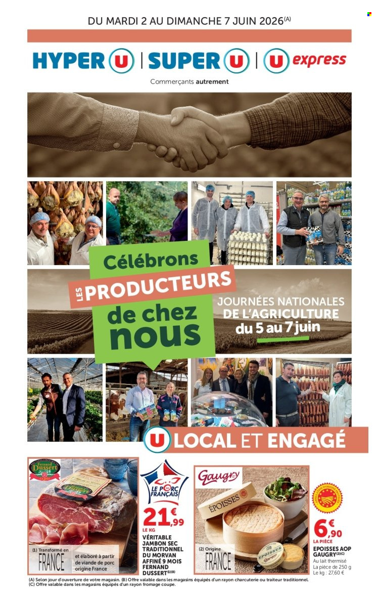 Catalogue Magasins U - 02/06/2026 - 07/06/2026. Page 1