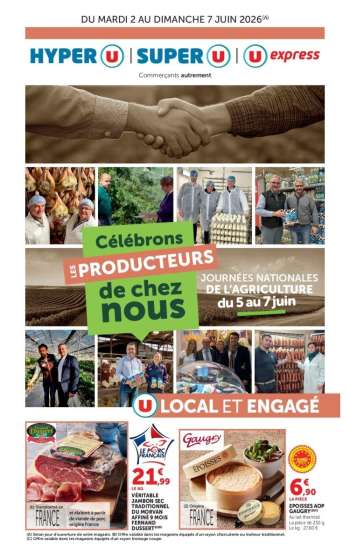 Catalogue Magasins U - 02/06/2026 - 07/06/2026.