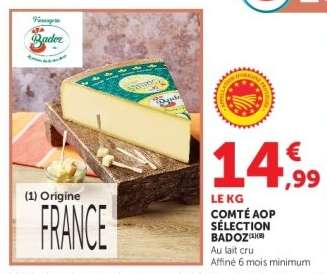 COMTÉ AOP SÉLECTION BADOZ