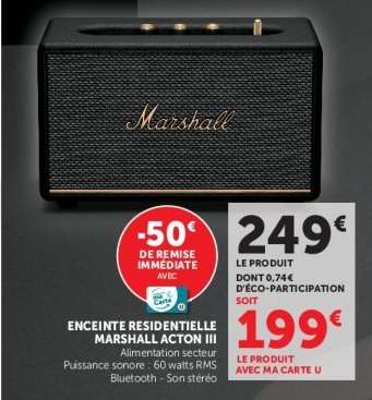ENCEINTE RESIDENTIELLE MARSHALL ACTON III