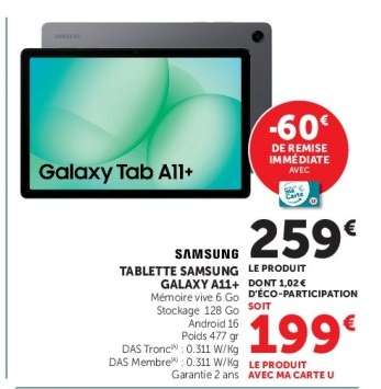 Samsung Galaxy Tab A11+