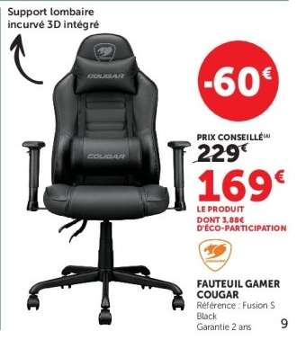 Fauteuil Gamer Cougar