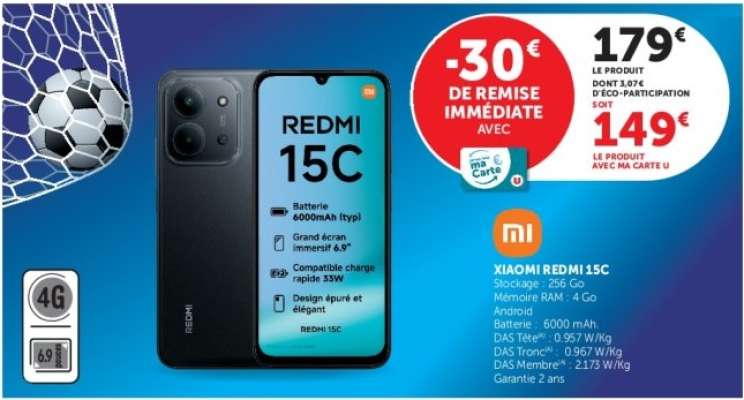XIAOMI REDMI 15C
