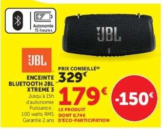 ENCEINTE BLUETOOTH JBL XTREME 3