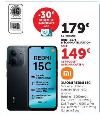 XIAOMI REDMI 15C