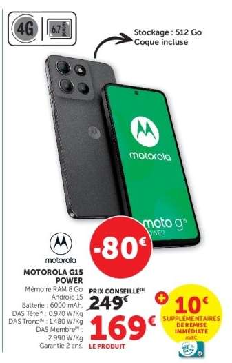 MOTOROLA G15 POWER