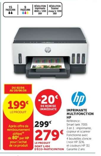 Imprimante Multifonction HP