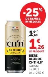 BIERE BLONDE CHTI 6.8°