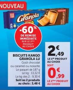 Biscuits Kango Granola LU