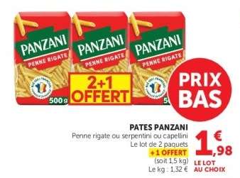 PÂTES "PANZANI"