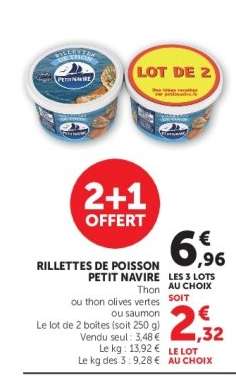 Rillettes de Poisson 'Petit Navire'