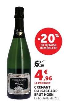 CREMANT D'ALSACE AOP BRUT HOEN