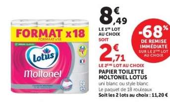 Papier Toilette Moltonel Lotus