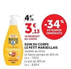 Soin du corps Le Petit Marseillais