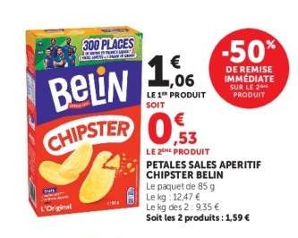 Petales Sales Aperitif Chipster Belin